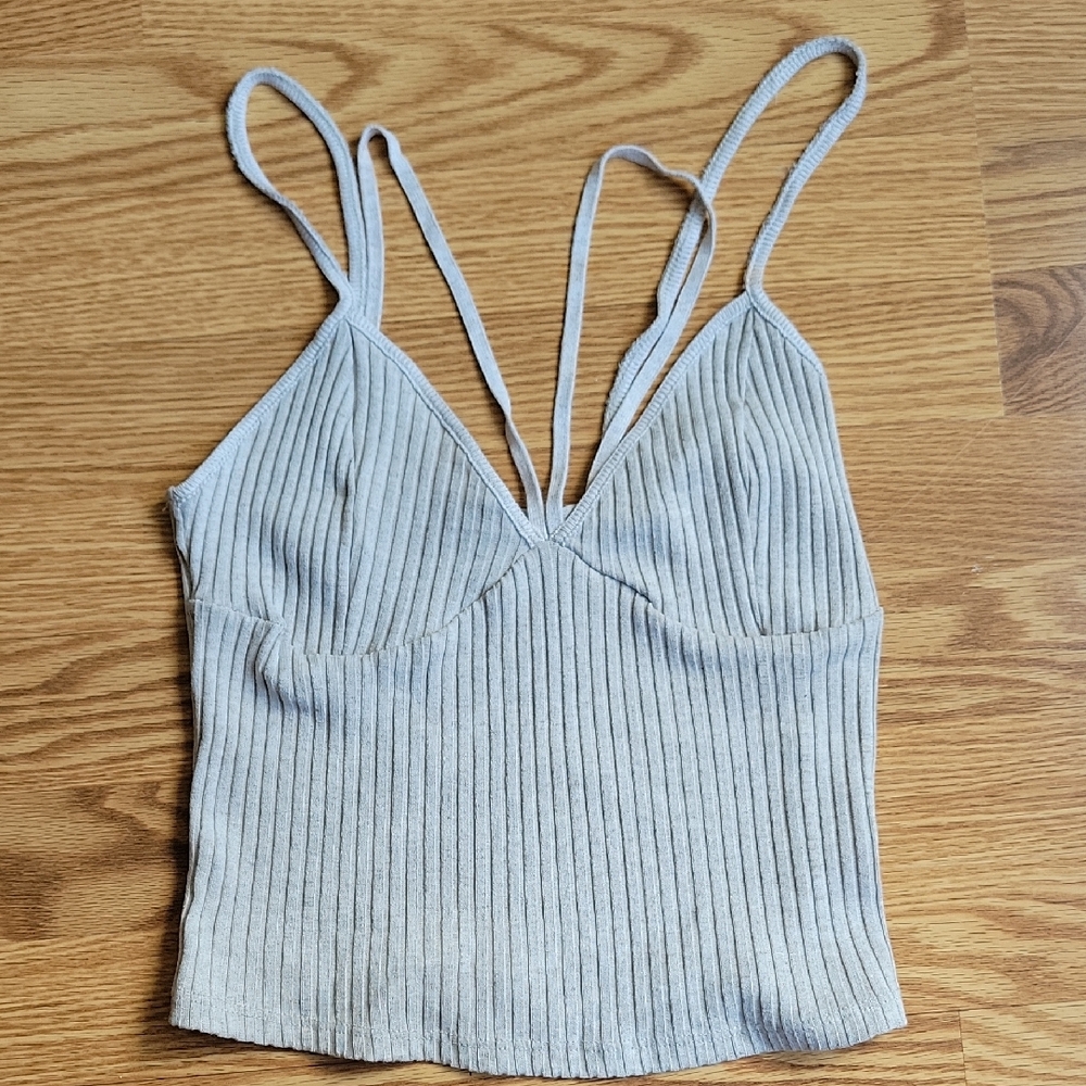 Zara Ribbed Women's Top